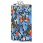 Kanga Blue Hip Flask Flachmann (Links)