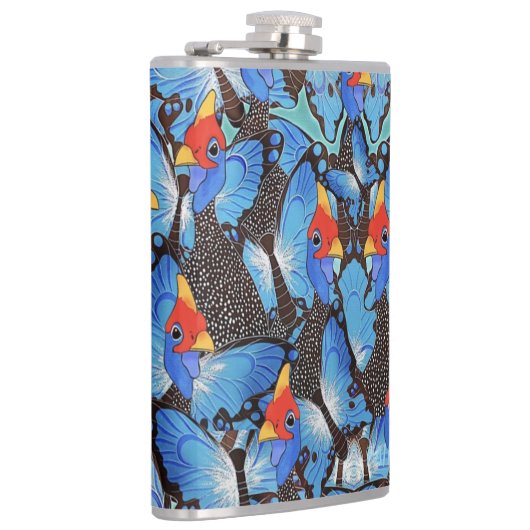 Kanga Blue Hip Flask Flachmann (Rechts)