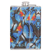 Kanga Blue Hip Flask Flachmann (Rückseite)