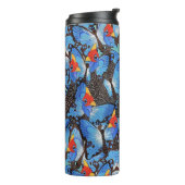 Kanga Blue Thermosbecher (Nach links gedreht)