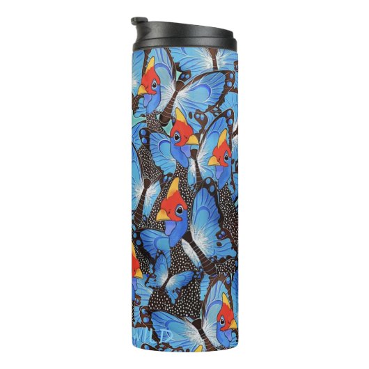 Kanga Blue Thermosbecher (Nach rechts gedreht)