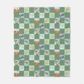 Kanga Koala Platypus und Freunde Aussie Fleecedecke (Vorderseite)
