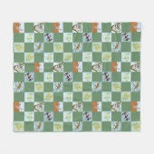 Kanga Koala Platypus und Freunde Aussie Fleecedecke (Vorderseite (Horizontal))