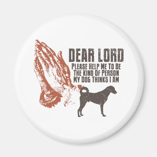 Kangal Dog Magnet (Vorne)