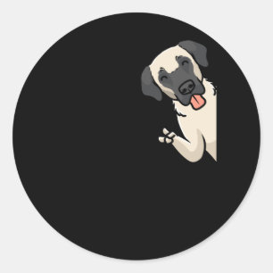 Kangal Dog Runder Aufkleber