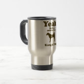 Kangal Hund Reisebecher (Vorderseite Links)