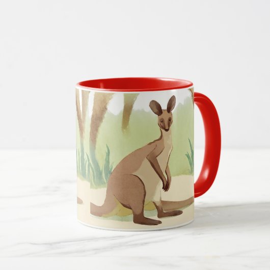 Kangaro-Tasse Tasse (VorderseiteRechts)