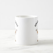 Kangaroo Abschluss Personalisiert Kaffeetasse (Mittel)