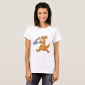 Kangaroo as Cook with Pan T-Shirt (Vorne ganz)