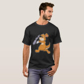 Kangaroo as Cook with Pan T-Shirt (Vorne ganz)