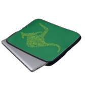 Kangaroo aus australischer Slang Laptopschutzhülle (Vorne Knopf)
