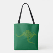 Kangaroo aus australischer Slang Tasche (Rückseite)