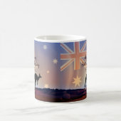 Kangaroo Australia Day Kaffeetasse (Mittel)