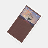 Kangaroo Australia Day Serviette (Ecke)