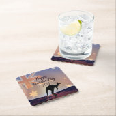 Kangaroo Australia Day Untersetzer (Vor Ort)