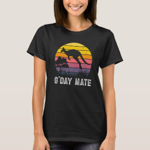 Kangaroo Australia G'Day Mate Australia Symbol Wom T-Shirt