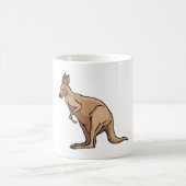 Kangaroo Australian Wildlife Coffee Tasse (Mittel)