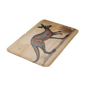 Kangaroo, australisch-australisch-australisch badematte (Schrägansicht)