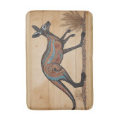 Kangaroo, australisch-australisch-australisch badematte (Vorderseite Vertikal)