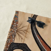 Kangaroo, australisch-australisch-australisch strandtuch (Beispiel)