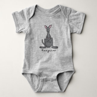 Kangaroo Baby Jersey Bodysuit Baby Strampler