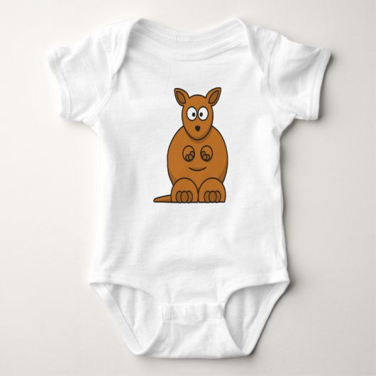 Kangaroo Baby Strampler (Vorderseite)