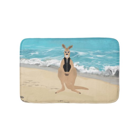 Kangaroo Bathmat Badematte (Vorderseite)