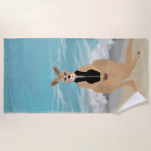 Kangaroo Beach Handtuch (Vorderseite)