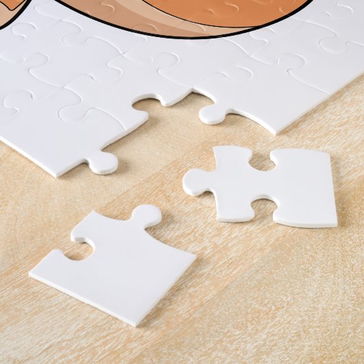 Kangaroo beim Boxen mit Boxhandschuhen Puzzle (Seite)