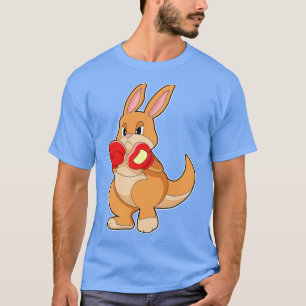 Kangaroo beim Boxen mit Boxhandschuhen T-Shirt