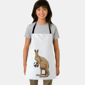 Kangaroo beim Fußballsport Schürze (Insitu)