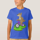 Kangaroo Bicycle T-Shirt (Vorderseite)
