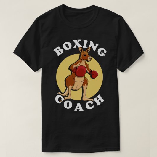 Kangaroo Boxcoach T-Shirt (Design vorne)