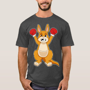 Kangaroo Boxer Boxhandschuhe T-Shirt