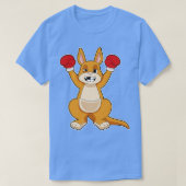 Kangaroo Boxer Boxhandschuhe T-Shirt (Design vorne)