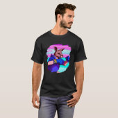 Kangaroo Boxing Cool Kangaroo Boxing Boxer T-Shirt (Vorne ganz)
