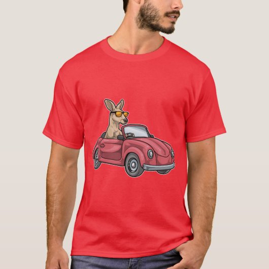 Kangaroo Car T-Shirt (Vorderseite)