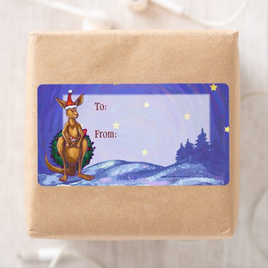 Kangaroo Christmas Starry Night (Insitu)