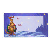 Kangaroo Christmas Starry Night (Vorne)