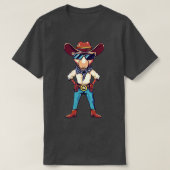 Kangaroo Cowboy T-Shirt (Design vorne)