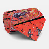 Kangaroo Dance Aborigine-Krawatte Krawatte (Gerollt)