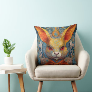 Kangaroo Dekorativer Hintergrund Akzent Kissen