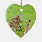 Kangaroo-Design Keramikornament (Rechts)