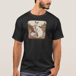 Kangaroo Design T-Shirt