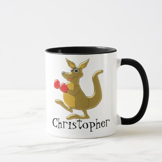 Kangaroo Design Tasse (Rechts)