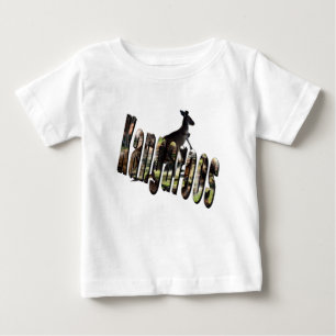 Kangaroo Dimensions Picture Logo, Baby T-shirt