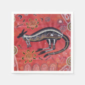 Kangaroo Dreaming Napkins Serviette (Vorderseite)