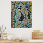 Kangaroo Dreaming Poster (Küche)