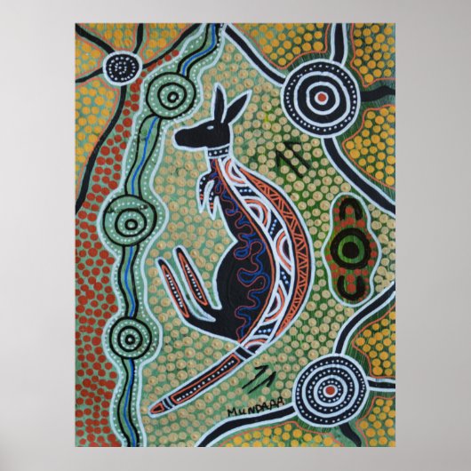 Kangaroo Dreaming Poster (Vorne)