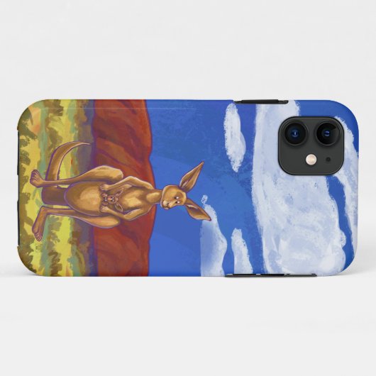 Kangaroo Electronics Case-Mate iPhone Hülle (Rückseite (Horizontal))